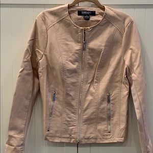 NWOT Faux Leather Jacket